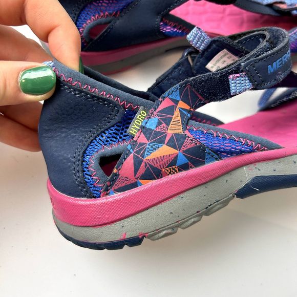 Merrell Select Grip ML-G Hydro Monarch Womens Water Sandal Shoe Size 7W - Picture 11 of 13